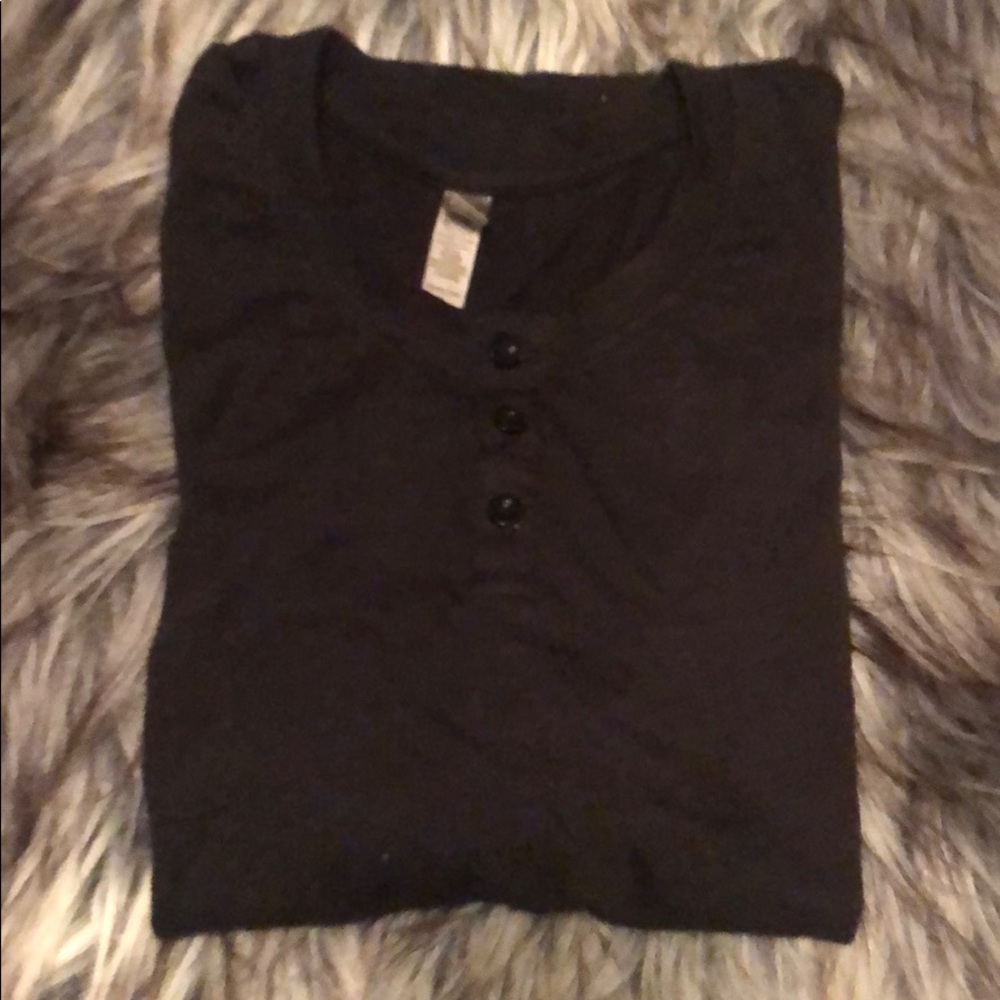 Shorts sleeve Henley